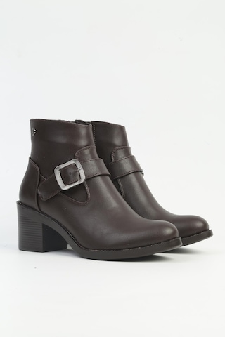 Pierre Cardin Kahve Kadın Bot Pc-54090 001