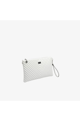 Portföy Çantası Kadın Silver Polo Sp1034-m211 Sılver Polo Portföy & Clutch Beyaz-beyaz