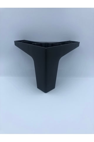 PLASTİK,10*12*12 CM SİYAH KOLTUK,BAZA,MOBİLYA AYAĞI (4 ADET)