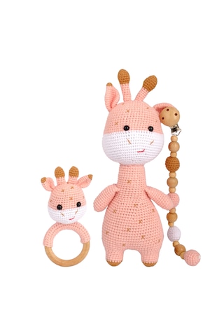Amigurumi Zürafa Kapi Set - Anatoya