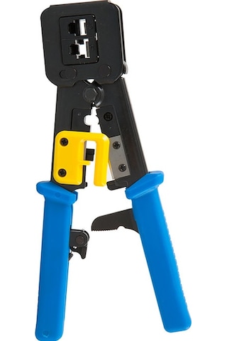 Yeni Nesil Rj45 Ağ Pensesi + Yeni Nesil Cat5/Cat6 Konnektör Jack