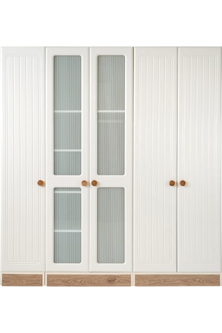 Kayra Mdf 5 Kapılı Dolap