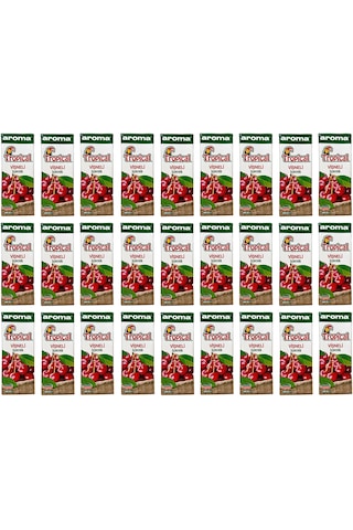 Aroma Tropical Vişneli İçecek 200 Ml X 27 Adet