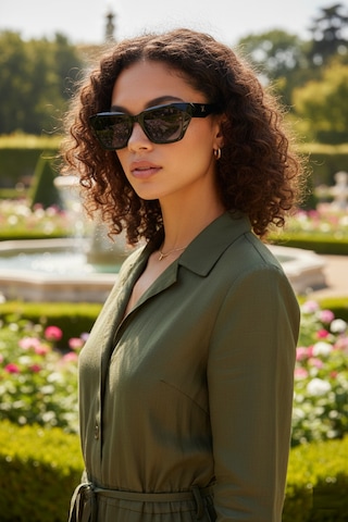 Daniel Klein Dk4333-1 Degrade Siyah Cat Eye Premium Kadın Güneş Gözlüğü Siyah