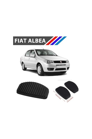 Fiat Albea Fren Debriyaj Pedal Lastiği 2 Adetli Set M1820-4