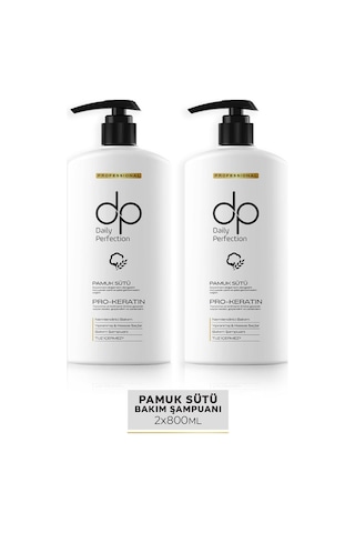 Dp Daily Perfection Şampuan Pamuk Sütü 800 ML 2 X Adet