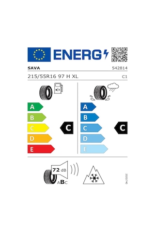 Sava 215/55 R16 97H Eskimo Hp 2 M+S 3Pmsf Kış Lastiği 2024