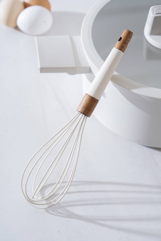 Evero Silikon Çırpıcı - 25 Cm Bej