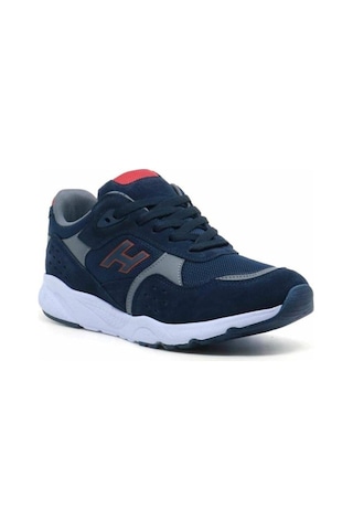 Hammer Jack 101 20008 Hakiki Deri Comfort Casual Günlük Spor Ayakkabısı Lacivert