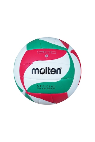 Molten V5M1300 No 5 Dikişli Voleybol Topu - Kırmızı Yeşil Kırmızı - Yeşil