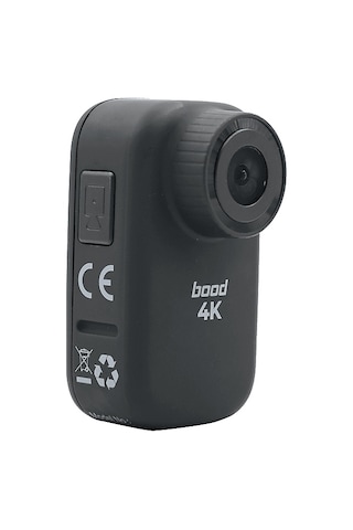 Bood Zeus 4k Dahili Mikrofonlu Mini Aksiyon Kamera Siyah