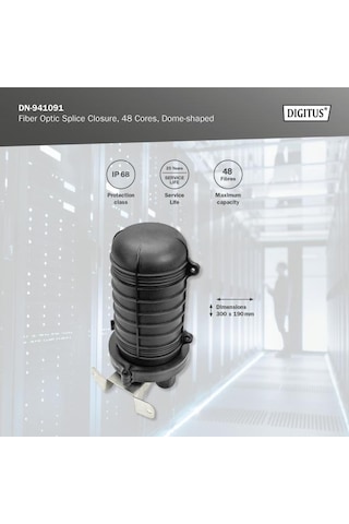 Digitus 48 Li Yer Altı Fiber Optik Ek Kutusu, Ek Tüpü