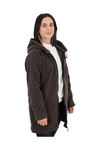 Kadın Antrasit Polar Ceket - Zenobya Antrasit