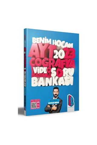 2023 AYT Coğrafya Tamamı Video Çözümlü Soru Bankası - Benim Hocam Yayınları 2023 AYT Coğrafya Tamamı Video Çözümlü Soru Bankası - Benim Hocam Yayınları