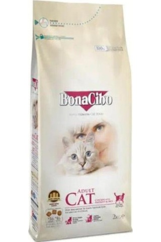 Bonacibo Kitten1,5 KG + Adult Cat 2 KG-mamakabı li