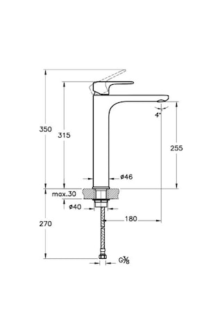 VitrA Root Round Lavabo Bataryası Çanak Fırçalı Nikel A4270734 Krom