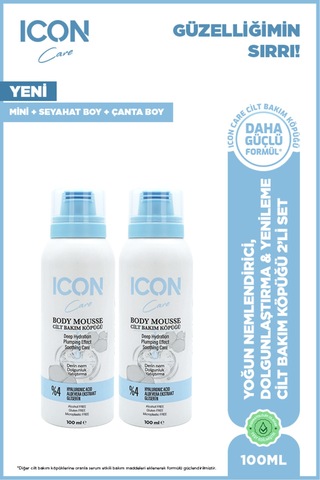 Cilt Bakım Köpüğü Hyaluronic Acid 100 Ml- 2'li Set