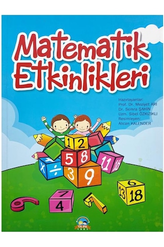 5-6 Yaş Matematik Etkinlikleri Kitabı Ya-Pa