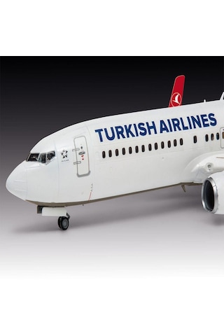 63772 Revell - Turkish Airlines Boeing 737-800 1:144 Maket Kiti