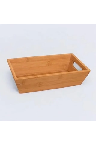 Bambu Ekmek Sepeti, 23x13x7 Cm Ölçülerinde Sunumluk A