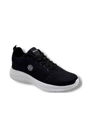 Best Of 21011-26 Anorak Anatomik Bağcıklı Erkek Sneaker Siyah Beyaz
