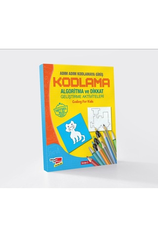 Algoritma Temelli Adım Adım Kodlama 4'lü Set Dikkat Atölyesi Yayı