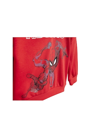 Adidas I Mrvl Sm Jog Bebek Eşofman Takımı Kırmızı Jf3630-b Kırmızı Siyah Kırmızı - Siyah