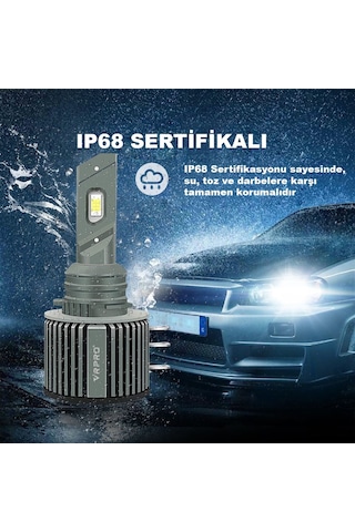 Vrpro H15 Led Xenon Far Ampulü Csp Çip Arza Işıgı Yakmaz