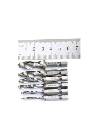 Yihemaoyi Metrik Matkap Ucu Seti 6 Adet