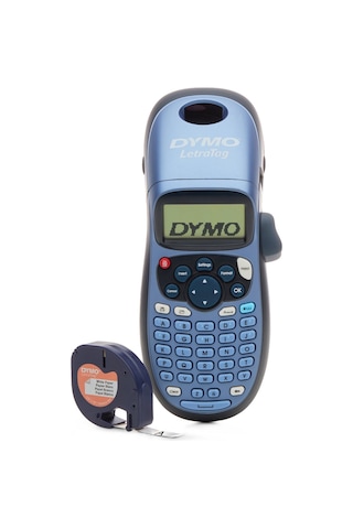 Dymo Letratag Etiketleme Makinesi + Kağıt Şerit Etiket 12 MM x 4 M