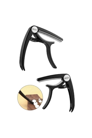 Midex Lct-90bk-100x Kapo 100'lü Toptan Capo Gitar Bağlama