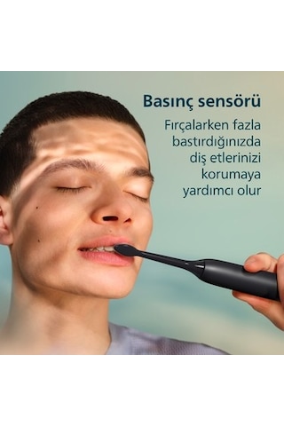 Şarjlı Diş Fırçası 2'li Paket Siyah Ve Toz Pembe Renk Seçenekleri
