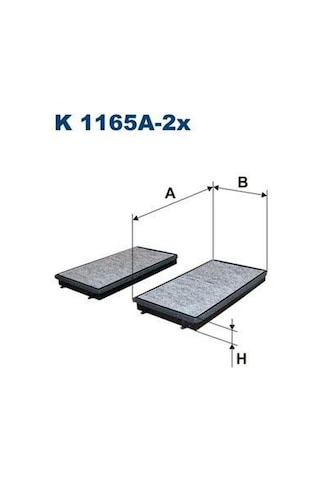 Kabın Fıltresı Karbonlu Bmw E65-e66 FLT-K1165A-2X