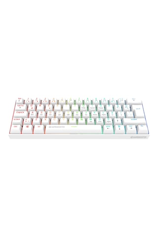 Gamebooster Syma Rgb Red 60m Switch Kablolu Beyaz Mekanik Gaming Klavye