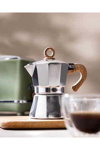 Madame Coco Carvi Moka Pot - Çelik - 150 Ml Mpot0000000001