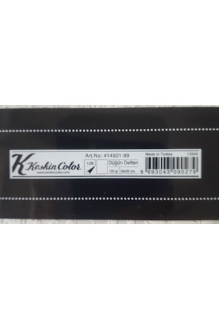 Düğün Defteri 20 Cm X 20 Cm 128 Yaprak 120 Gramaj Kağıt Krem R