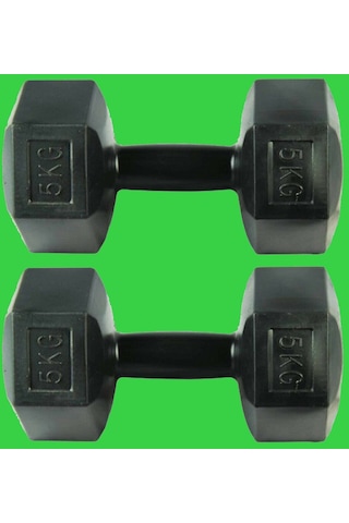 2 Adet X 5 Kg Moccadiamond 2 Adet X 5 Kg Dambıl Seti Vucut Geliştirme Aleti 2x5 Kg