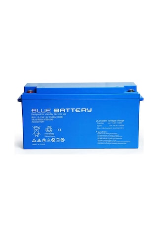 Blue Battery 12 Volt 150 Amper Jel Akü Derin Döngü Blg12-150 Deep Cycle