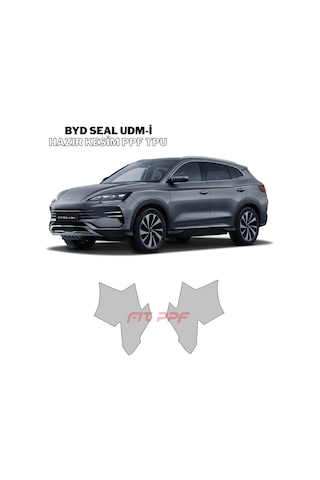 Byd Seal U Dm-i Hazır Kesim, 210 Mikron Premium Tpu Ppf Film-arka Çamurluklar