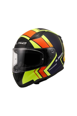 Ls2 Rapid 2 Extra Navy Kask Mavi - Mat Neon Sarı