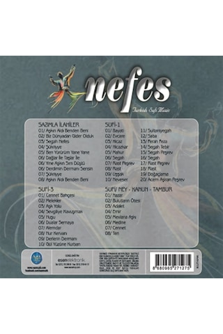 Nefes - Turkish Sufi Music Cd