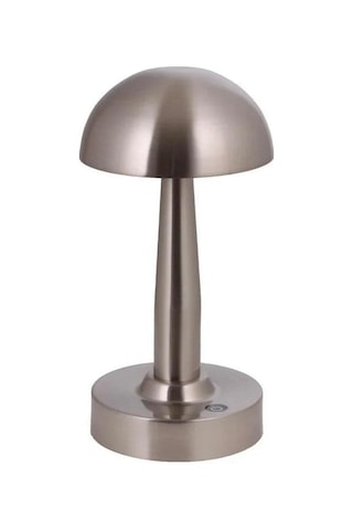 Noas Yl86-1601 Sunset Silver Gümüş Dokunmatik, Dimli Ve Şarjlı Led Masa Lambası - Gün Işığı 3200k Altın
