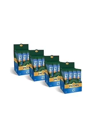 Jacobs 2'si 1 Arada Karışım Kahve 160 Adet 40'lı Kutu x 4 Jacobs 2'si 1 Arada Karışım Kahve 160 Adet 40'lı Kutu x 4
