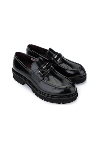 Valentino Valentıno Erkek Hakiki Deri Siyah Loafer Ayakkabı 667 20922 Erk Ayk Y25 Nero Siyah