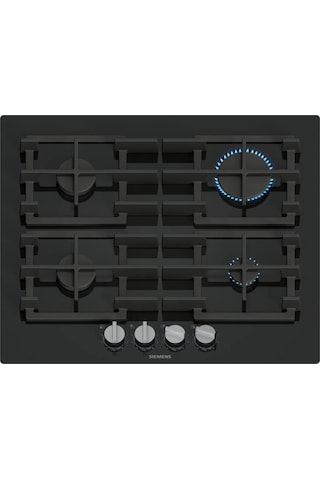 Siemens EP6A6PI40O Gazlı Sert Cam Ocak Ankastre
