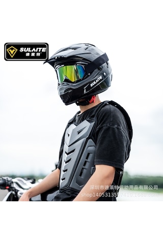 Sulaıte Zırh Ceket Göğüs Koruyucu Motosiklet Ekipmanı 001