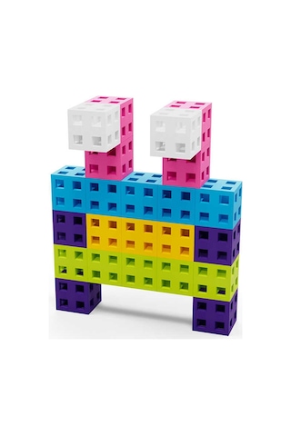 Meli Cube Pink 200 Parça Blok Seti 50812
