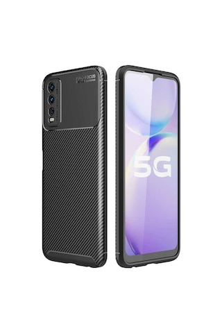 Nourthkiingdom Vivo Y11s Kılıf Nrtk Negro Silikon Kapak - Lacivert Lacivert