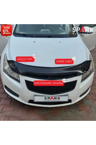 Chevrolet Cruze 2008-2016 Uyumlu Kaput Rüzgarlığı 4mm