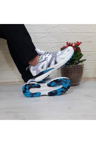 Jump 29725 Beyaz Gri Anatomik İç Taban Erkek Spor Ayakkabı 001